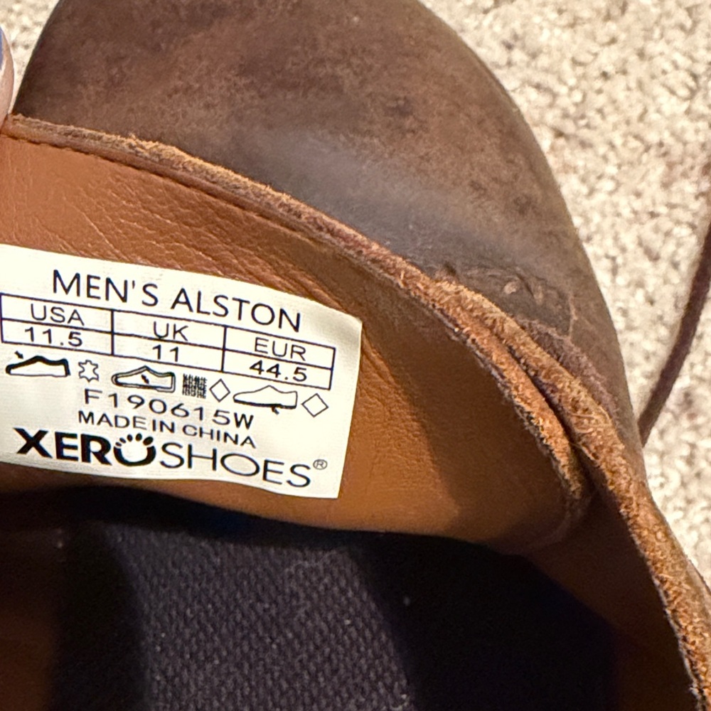 Xero Alston Brown Leather Shoes - Picture 4 of 4